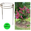 5x komplet Stylowa Podpora metalowa do roślin krzewów kwiatów hortensji średnica 60cm wysokość 90cm podpórki mocne